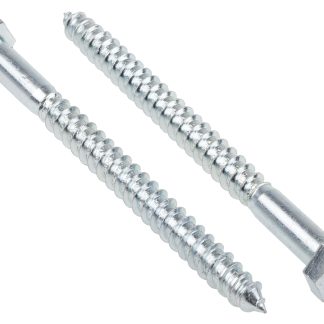 Vite a testa piana RS PRO in Acciaio Zincato lucido, filettatura 12mm, lunghezza 150mm