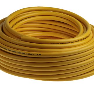 Tubo per aria compressa RS PRO in PUR, PVC, Ø int. 6.5mm, Ø est. 10mm, lungh. 30m, col. Giallo