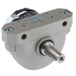 Attuatore rotante pneumatico Festo serie DSR, Doppio effetto, foro da 68.1mm, rotazione di 180°, attacco M5, 8 bar max