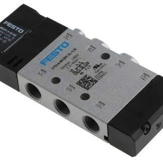 Valvola pilota con solenoide Festo, G 1/8, funzione 5/2, azionamento Elettrico, 24V cc