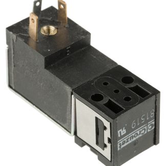 Elettrovalvole per pneumatica Crouzet, funzione 3/2, azionamento Solenoide/Molla, 24V cc