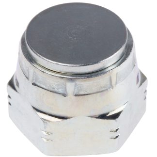 Tappo di chiusura idraulico Parker 8FNMK4S, attacco G 1/2, pressione operativa massima 310 bar 1/2 poll., Acciaio