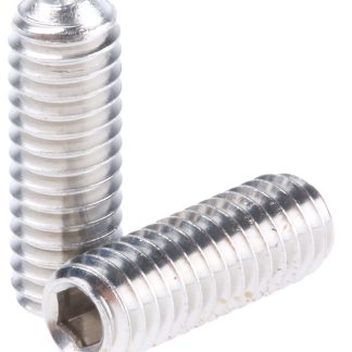 Grano a testa esagonale RS PRO, M4, L. 12mm, in Acciaio inox A4 316