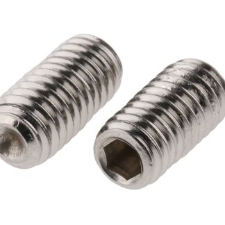 Grano a testa esagonale RS PRO, M6, L. 12mm, in Acciaio inox A4 316