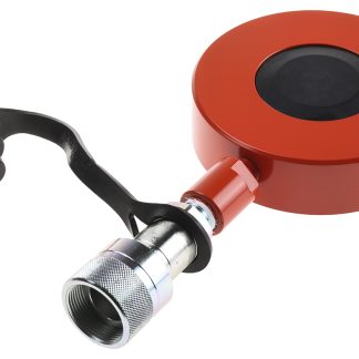 Cilindro idraulico ad altezza ridotta Hi-Force, capacità 32t, corsa 6mm, altezza chiuso 34mm, 700bar max