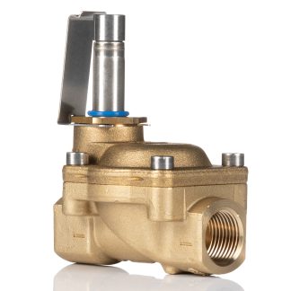 Valvola pilota con solenoide Buschjost, G 3/8, funzione NC, azionamento Solenoide