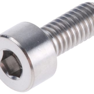 Vite a brugola con testa esagonale incassata RS PRO, M4, L. 10mm, in Lega di titanio