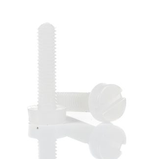 Vite metrica cilindrica RS PRO M6, in Nylon, 12.0mm