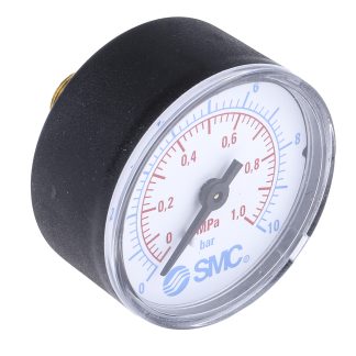 Manometro SMC, 0bar, Ø est. 50mm, Cert. ISO