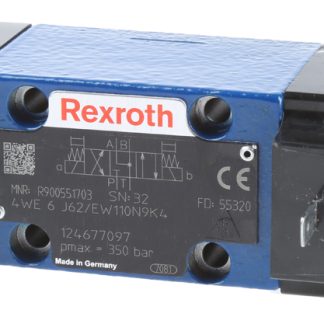 Valvola a spola direzionale, Bosch Rexroth R900551703, montaggio CETOP 3, 4 vie, 350bar max, 60L/min max