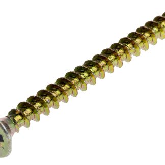 Vite per legno Svasata in Acciaio passivato giallo, zincato RS PRO 70mm, filettatura 6mm, guida Pozidriv