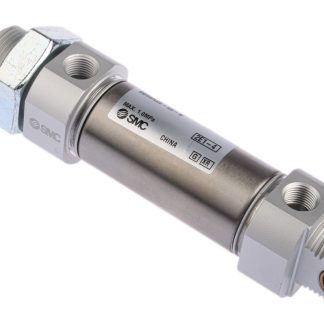 Cilindro pneumatico a stelo SMC C85, Doppio effetto, foro da 25mm, corsa 25mm, 1 MPa max