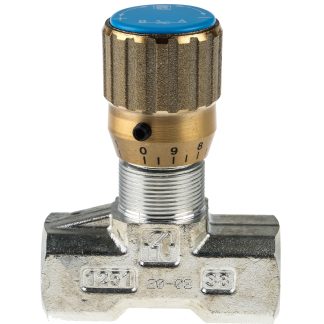 Valvola di controllo del flusso idraulico RS PRO, serie FT1251/2, BSP 3/8, portata max 30L/min, 210bar max, in Ottone