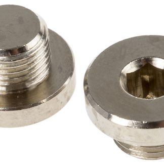 Connettore resistente alla corrosione, Legris 0919 00 10, serie 0919, connessione G 1/8, in Ottone