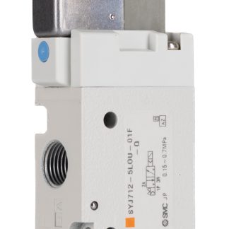 Elettrovalvole per pneumatica SMC, G 1/8, funzione 3/2, azionamento Solenoide/Molla, 24V cc