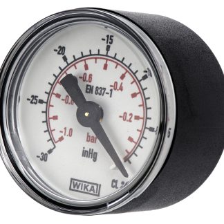 Manometro WIKA, -1bar → 0bar max, Ø est. 40mm