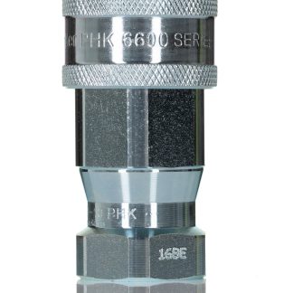 Giunto idraulico ad attacco rapido Parker, IA, 25 MPa max, filettatura G 1/2 Femmina, in Acciaio Cromo 6 placcato,