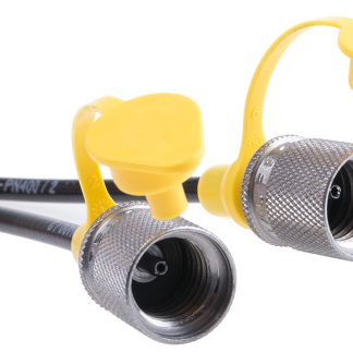 Tubo per test idraulico Stauff, connessione A: M16, B: M16, lungo 2m, Ø est 5mm, 400bar max, raggio curvatura 20mm min