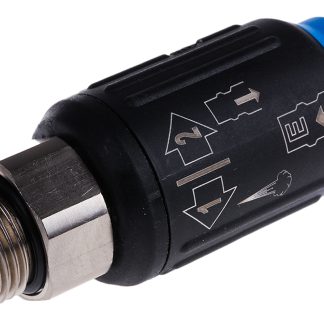 Giunto ad attacco rapido Legris serie 9401E, Filettato G 1/2 Maschio, in Polimero rinforzato, 16bar max