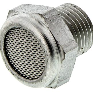 Silenziatore pneumatico Legris, serie 0682, ingresso G 1/8 Maschio, 12bar max, in Acciaio inossidabile