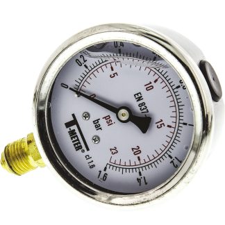 Manometro Sferaco, 0bar → 1.6bar max, G 1/4, Ø est. 63mm