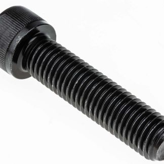 Vite a brugola esagonale in acciaio Nero, auto-colorante RS PRO, filettatura M12 x 50mm