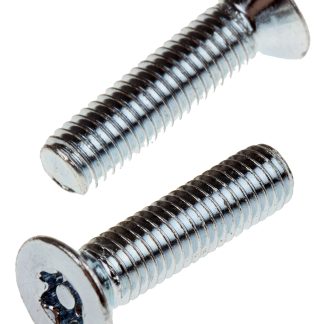 Vite di sicurezza Svasata in Acciaio Zincato lucido RS PRO, filettatura M5 x 20mm, guida Pin Hex Recess