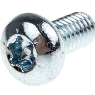 Vite di sicurezza Conica in Acciaio Zincato lucido RS PRO, filettatura M6 x 12mm, guida Pin Hex Recess