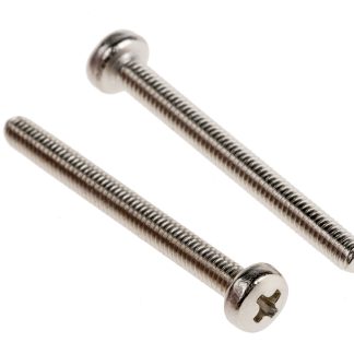 Vite metrica a testa Conica RS PRO M2.5, in Ottone, 25.0mm