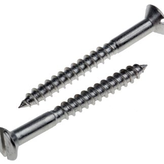 Vite per legno Svasata in Acciaio inox RS PRO 40mm, filettatura No. 8, guida Scanalatura