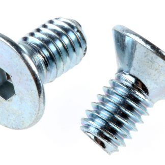 Vite a brugola in acciaio zincato lucido RS PRO, filettatura M4 x 8mm