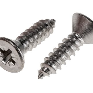 Vite autofilettante a Svasata in Acciaio inox RS PRO, filettatura 8, L 13mm, guida Pozidriv