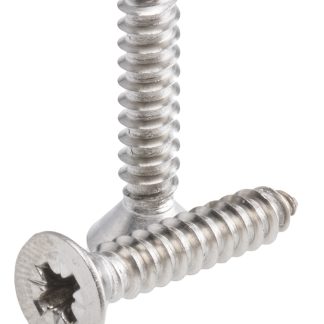 Vite autofilettante a Svasata in Acciaio inox RS PRO, filettatura 10, L 25mm, guida Pozidriv