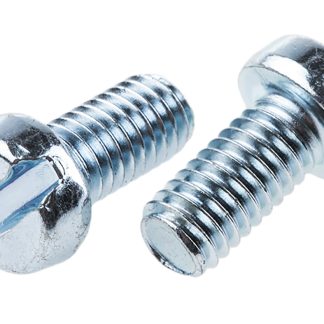 Vite metrica cilindrica RS PRO M6, in Acciaio, 12.0mm