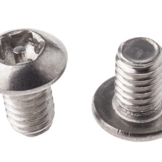 Vite di sicurezza in Acciaio inox Liscio RS PRO, filettatura M4 x 6mm, guida Pin Hex Recess