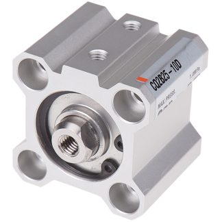 Cilindro pneumatico compatto SMC CQ2, Doppio effetto, foro da 25mm, corsa 10mm, 1 MPa max