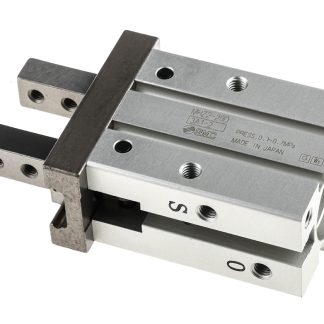 Pinza pneumatica, SMC MHZ2-20D, serie MHZ2, 2 dita, Doppio effetto, 0,7 MPa max, attacco M5 x 0.8, presa parallela