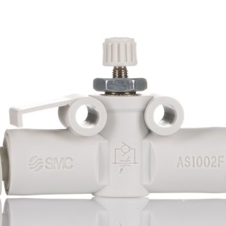 Regolatore di flusso SMC serie AS, ingresso tubo 4mm, uscita tubo 4mm