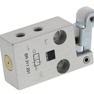 Valvola pneumatica a controllo manuale RS PRO, 3/2, con Leva, , connessione M5