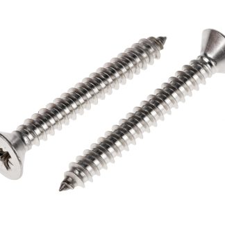 Vite autofilettante a Svasata in Acciaio inox RS PRO, filettatura 10, L 38mm, guida Pozidriv
