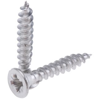 Vite per legno Svasata in Acciaio inox RS PRO 25mm, filettatura 4mm, guida Pozidriv