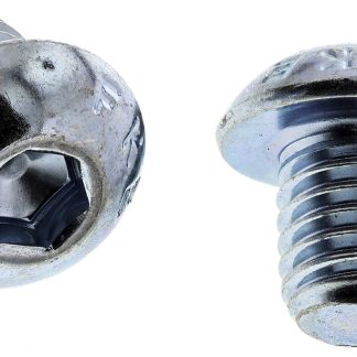 Vite a brugola con testa bombata esagonale RS PRO, M8, L. 10mm, in Acciaio