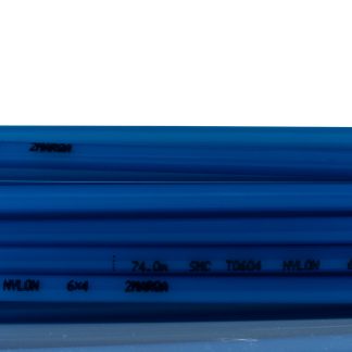 Tubo per aria compressa SMC in Nylon 12, Ø int. 4mm, Ø est. 6mm, lungh. 20m, col. Blu