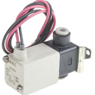 Elettrovalvole per pneumatica SMC, M5 x 0,8, funzione 2/2, azionamento Solenoide/Molla, 24V cc