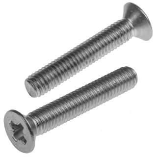 Vite metrica a testa Svasata RS PRO M6, in Acciaio inox, 35.0mm