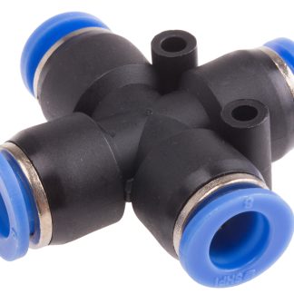 Raccordo pneumatico RS PRO, Ø foro 3.2mm Nichelato Sì