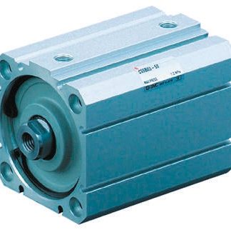 Cilindro pneumatico compatto SMC C55, Doppio effetto, foro da 20mm, corsa 10mm, 1 MPa max