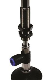 Ventosa SMC ZPR16CNK10-06-A10, piastra piatta con nervatura, Ø 16mm, filettatura M10 x 1, NBR