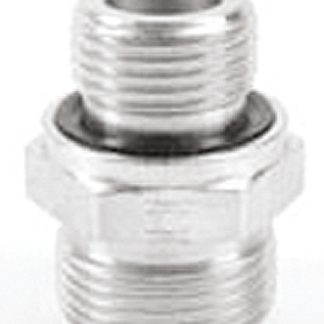 Perno idraulico maschio, Parker GE12SR1/2EDCF, serie M, connessione G 1/2, tubo da 12mm, in Acciaio