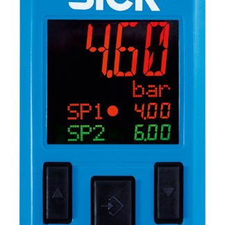 Pressostato SICK NC/NA, 0bar min, 10bar max, G 1/4 femmina, M12 a 5 Pin, 17 → 30V cc